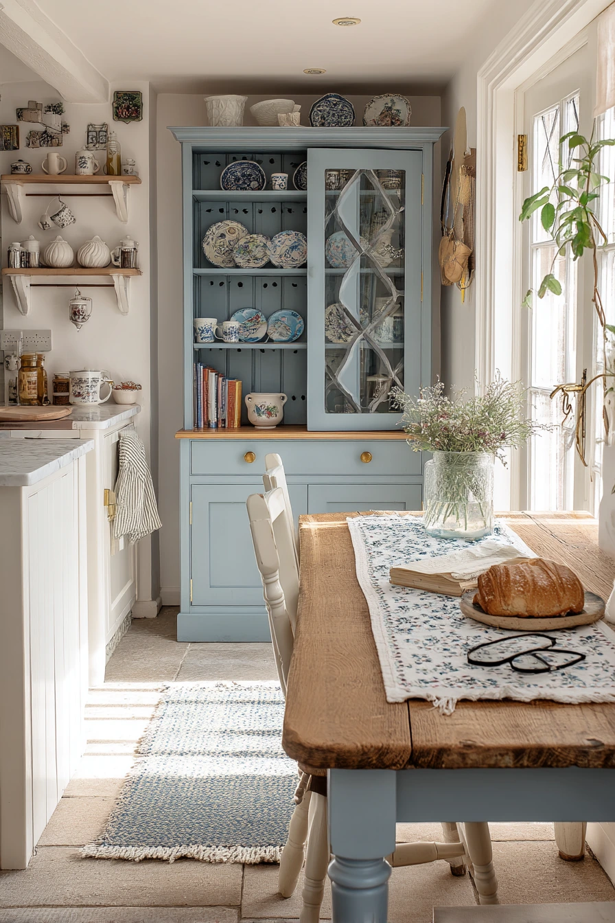8. Victorian Kitchen with Cottage Layering