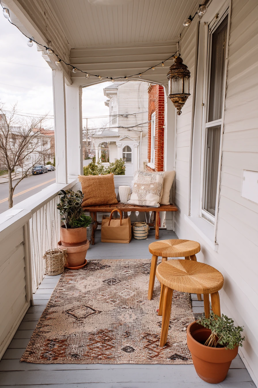 Renter-Friendly Victorian Porch Update