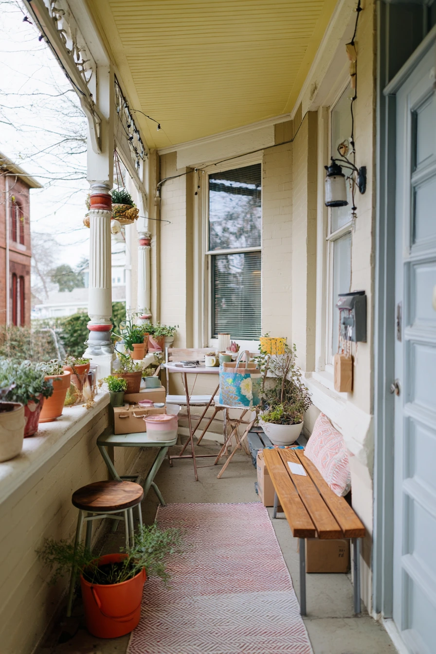 Renter-Friendly Victorian Porch Update