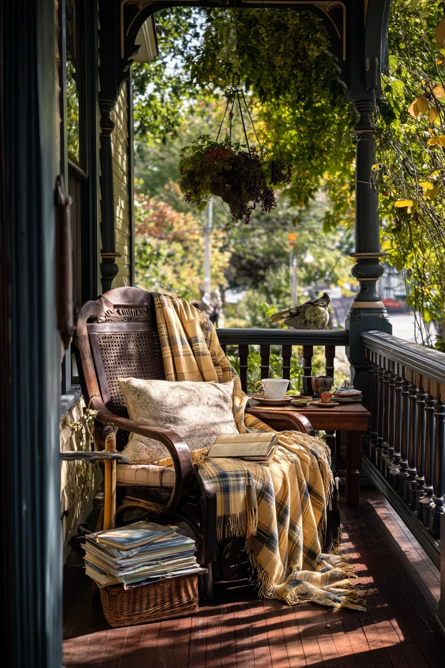 Wrapped Porch with Reading Nook