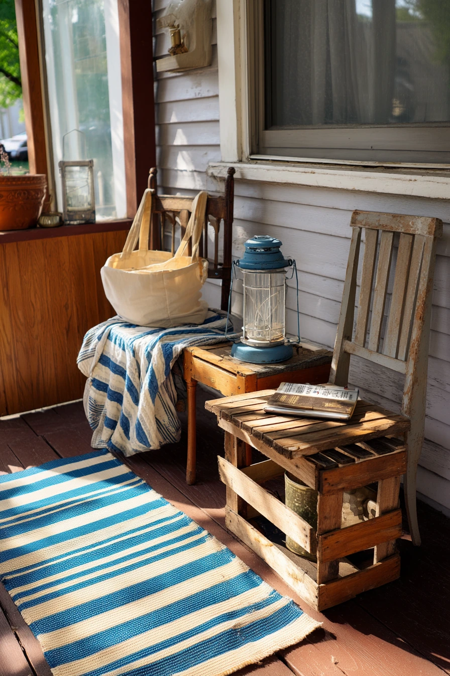 Budget Victorian Porch with Thrifted Finds