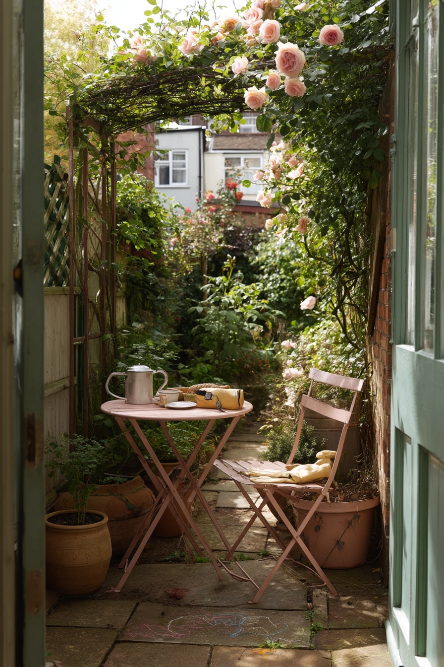 Vintage Garden Ideas: 10 Cozy, Thrifted Looks for Courtyards, Balconies, Patios, and Small Spaces