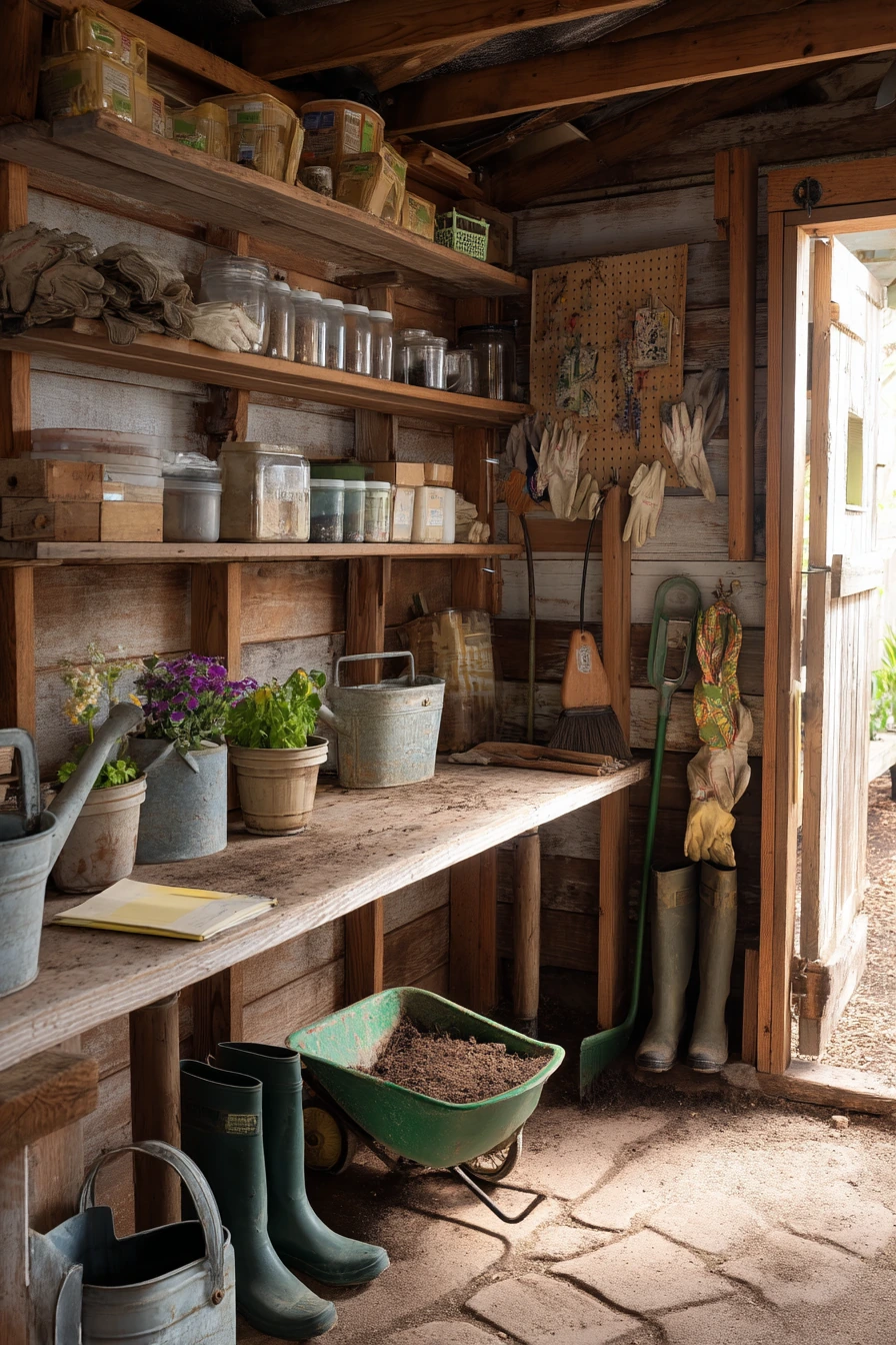Sunday Shed-to-Garden Reset