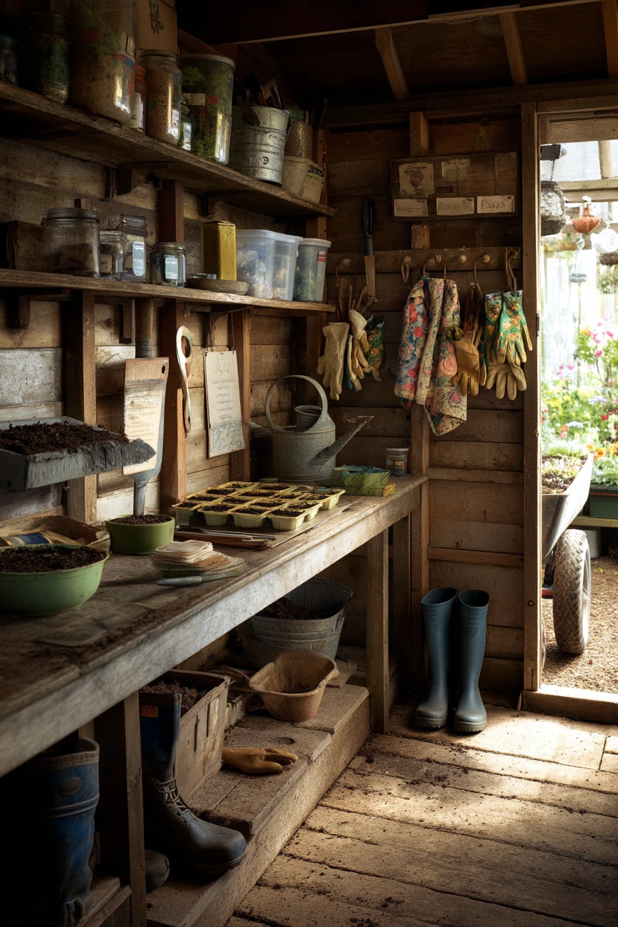 Sunday Shed-to-Garden Reset