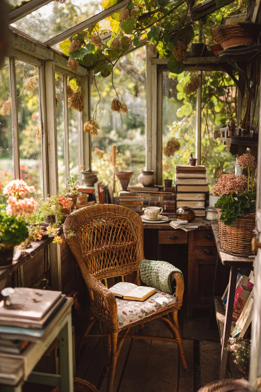 Greenhouse Reading Nook