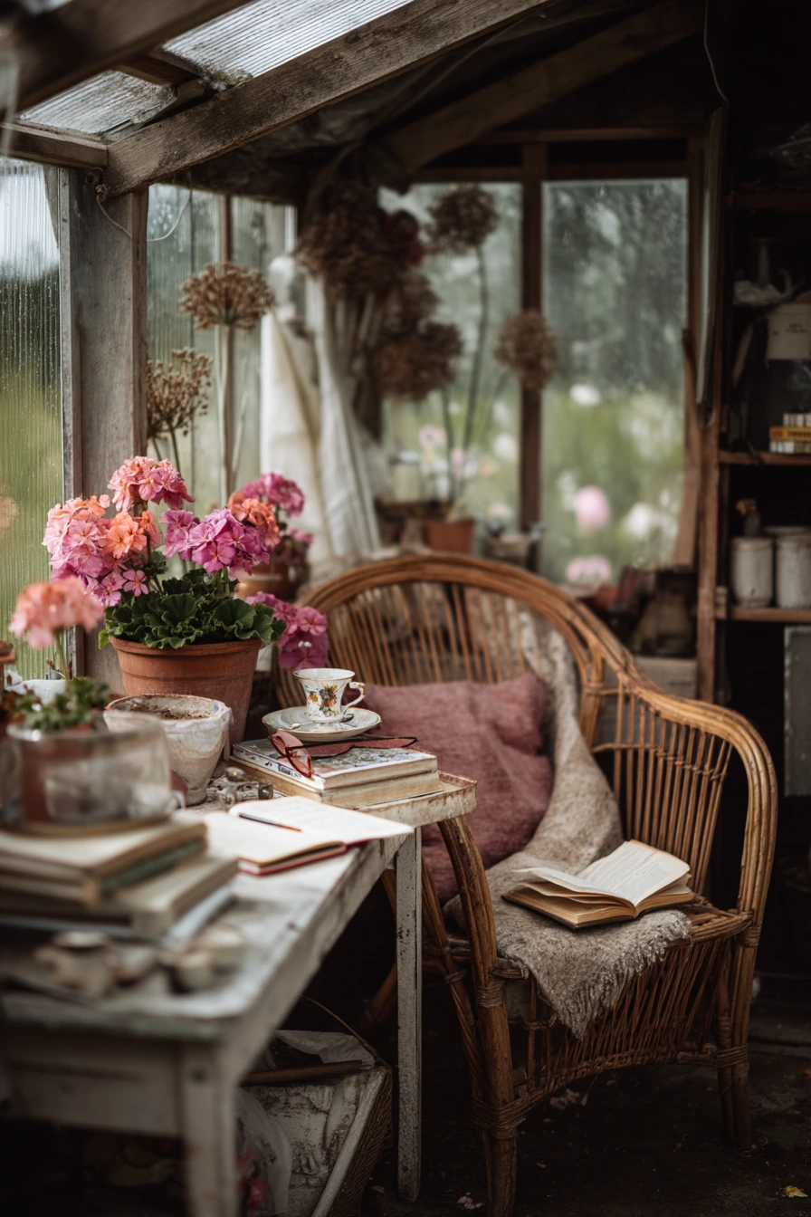 Greenhouse Reading Nook