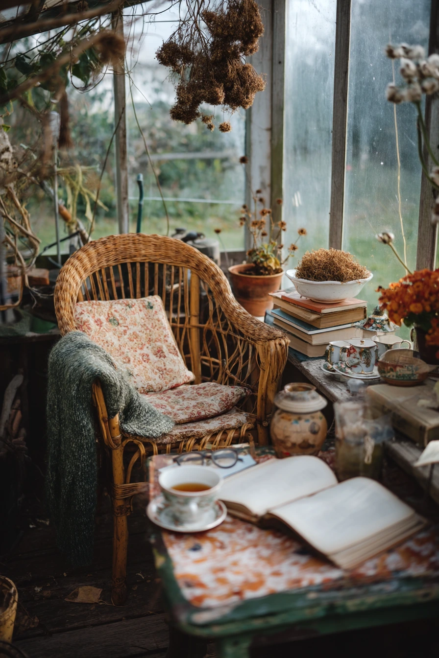 Greenhouse Reading Nook