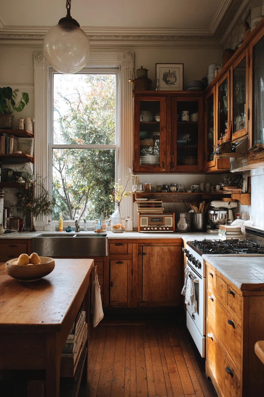 Collector’s Vintage Kitchen With Soul