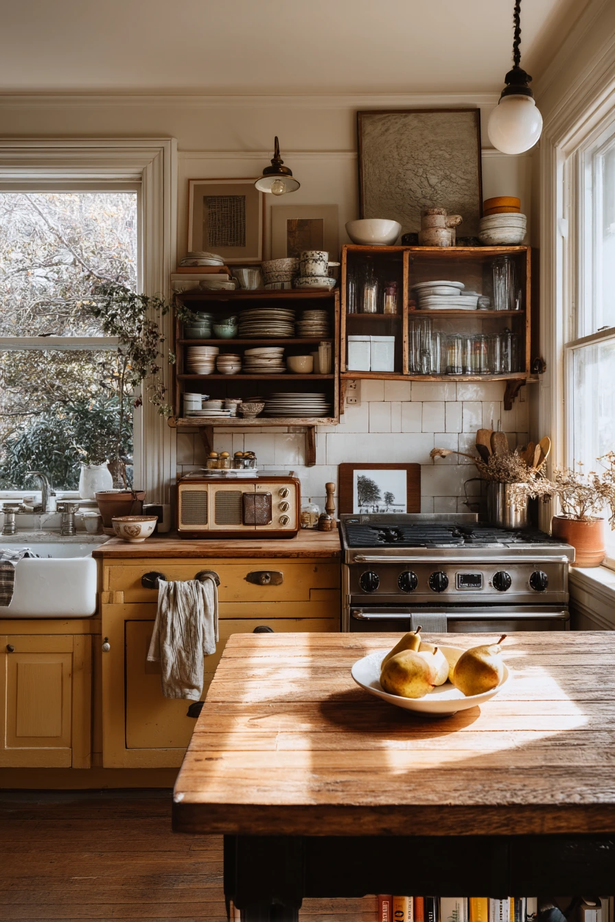 Collector’s Vintage Kitchen With Soul