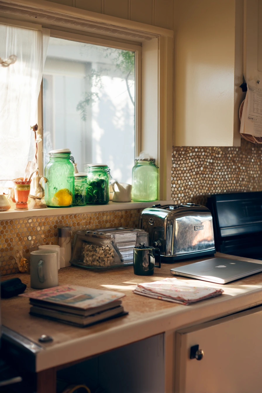 Renter-Friendly Vintage Cottage Corner