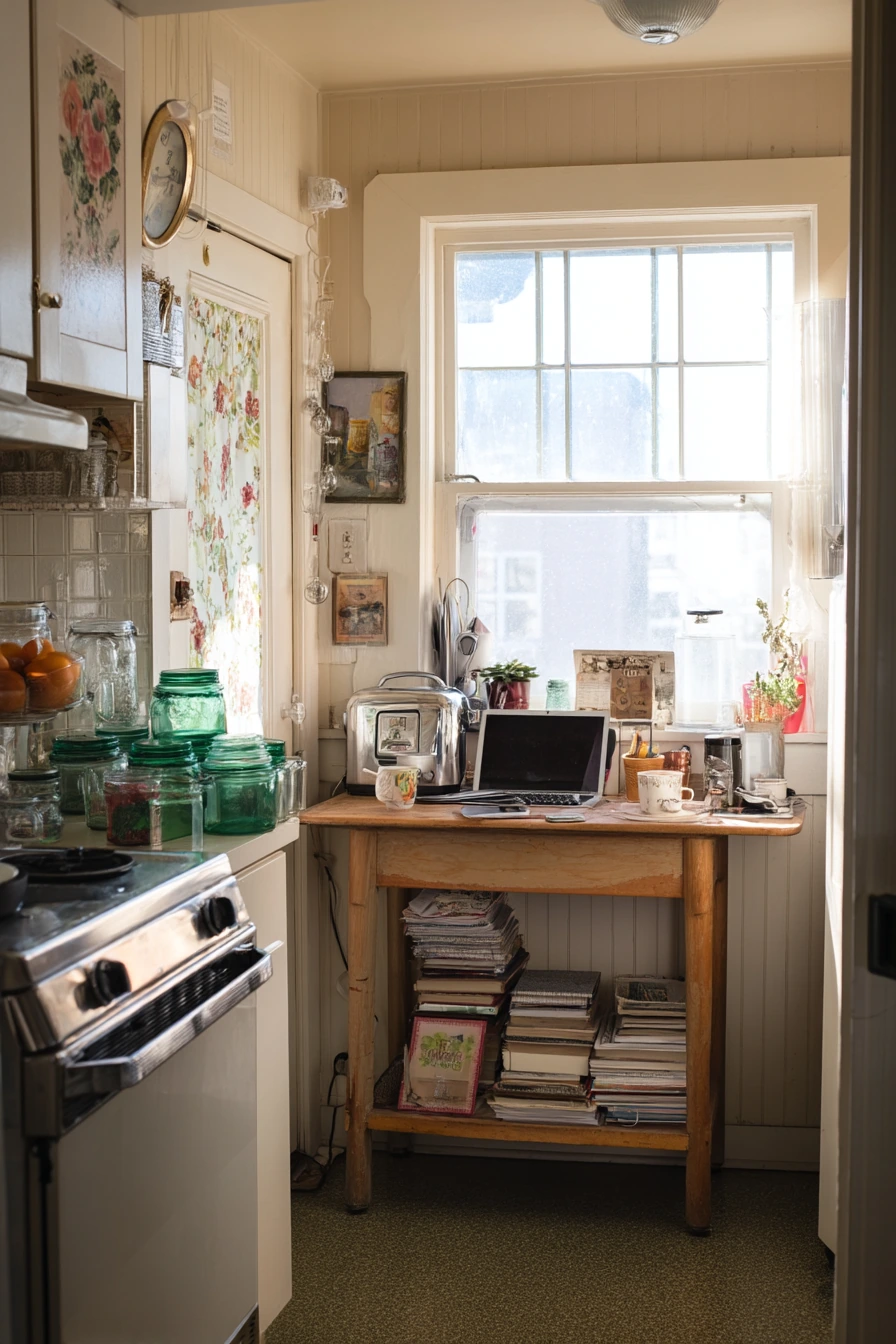 Renter-Friendly Vintage Cottage Corner