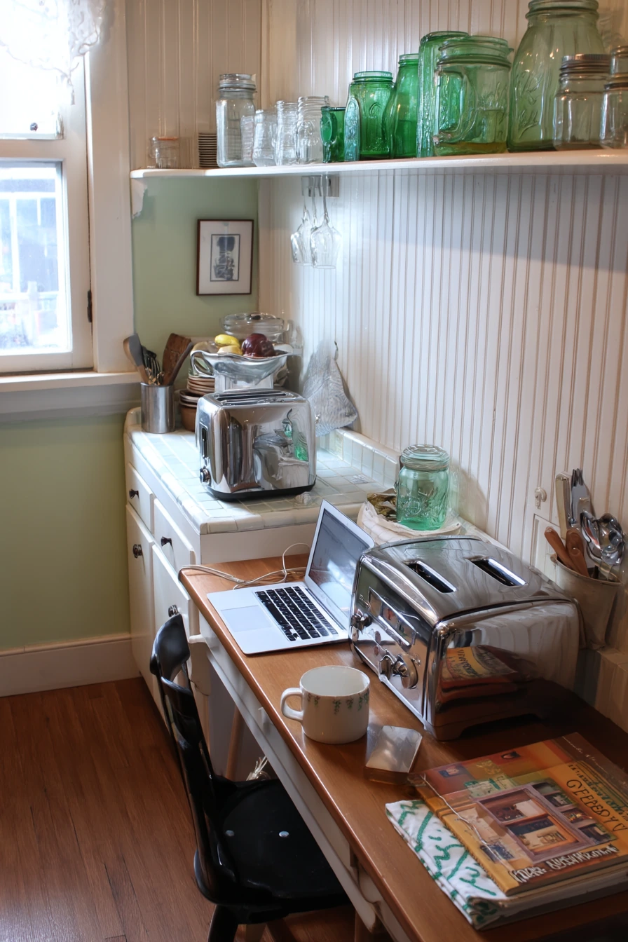 Renter-Friendly Vintage Cottage Corner