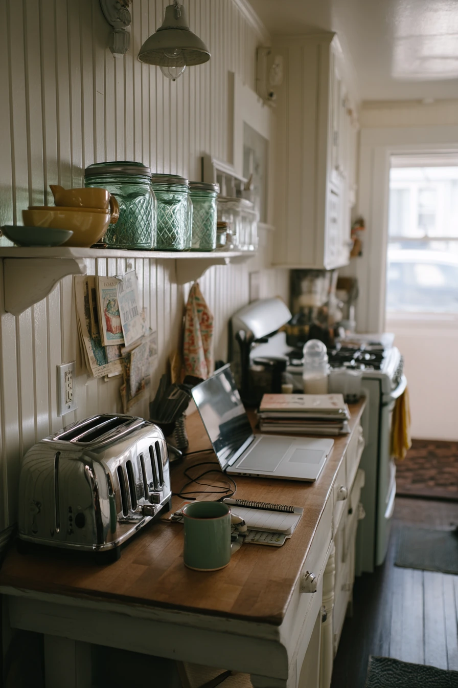 Renter-Friendly Vintage Cottage Corner