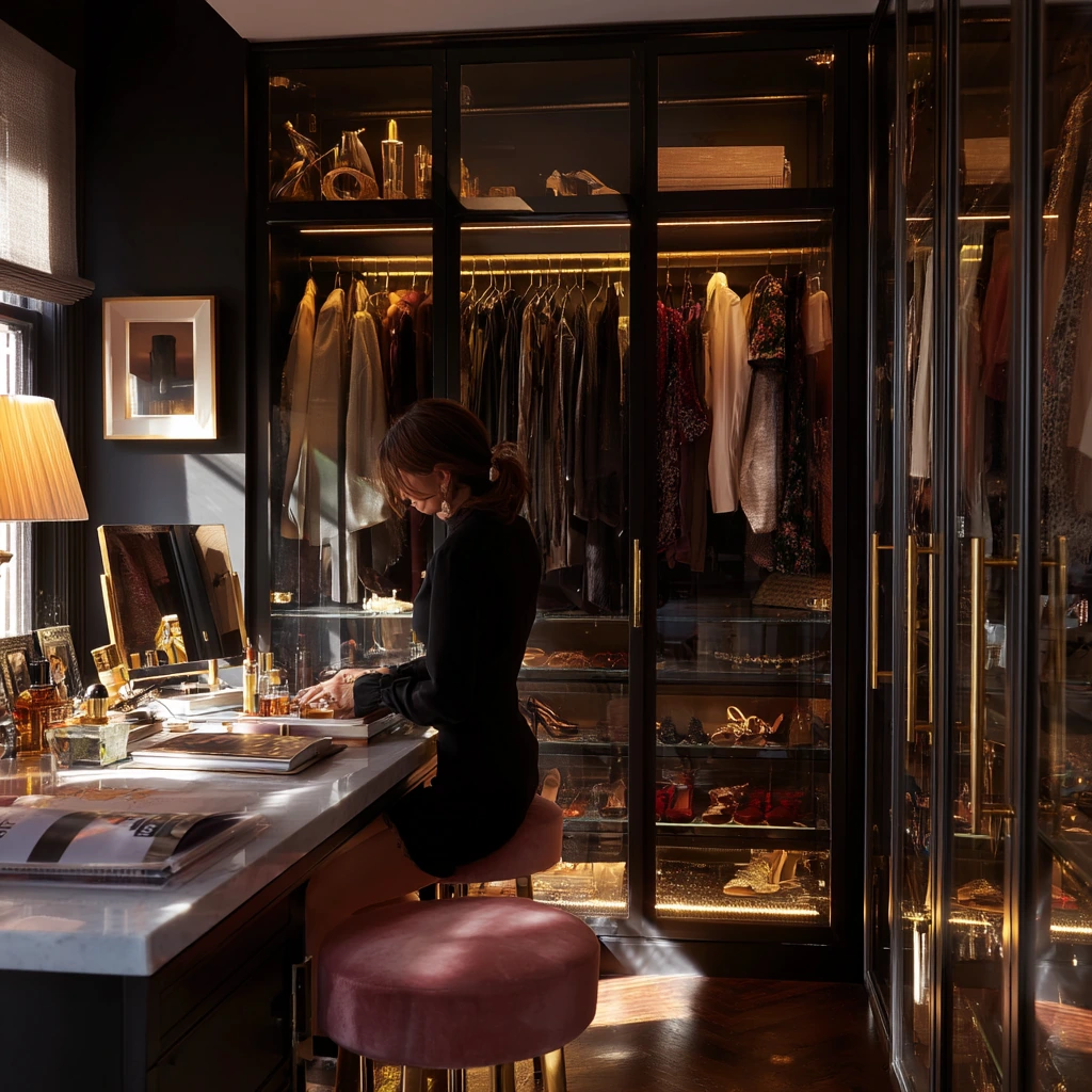 Boutique-Inspired Closet for Fashion Lover at Home