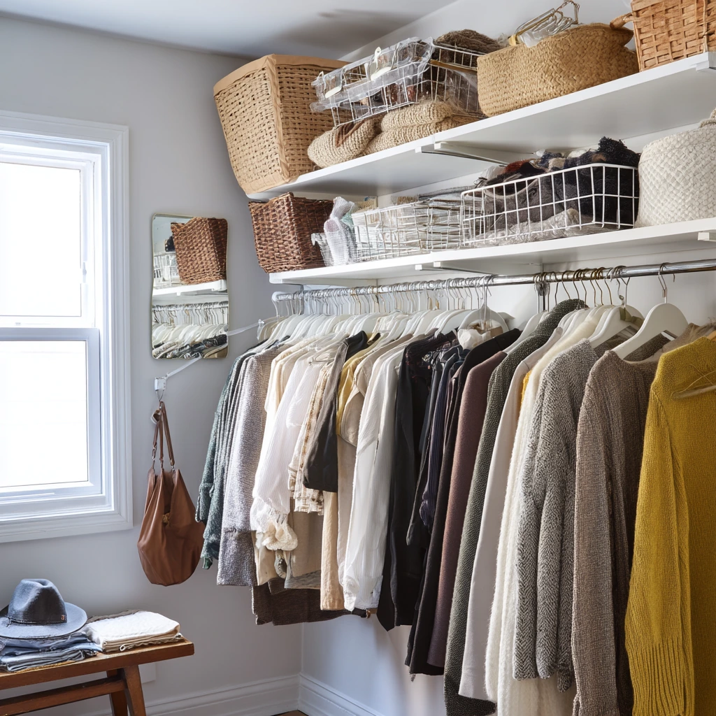 Budget-Friendly Closet Makeover with DIY Organization