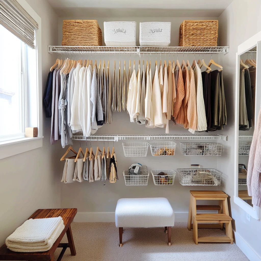 Budget-Friendly Closet Makeover with DIY Organization