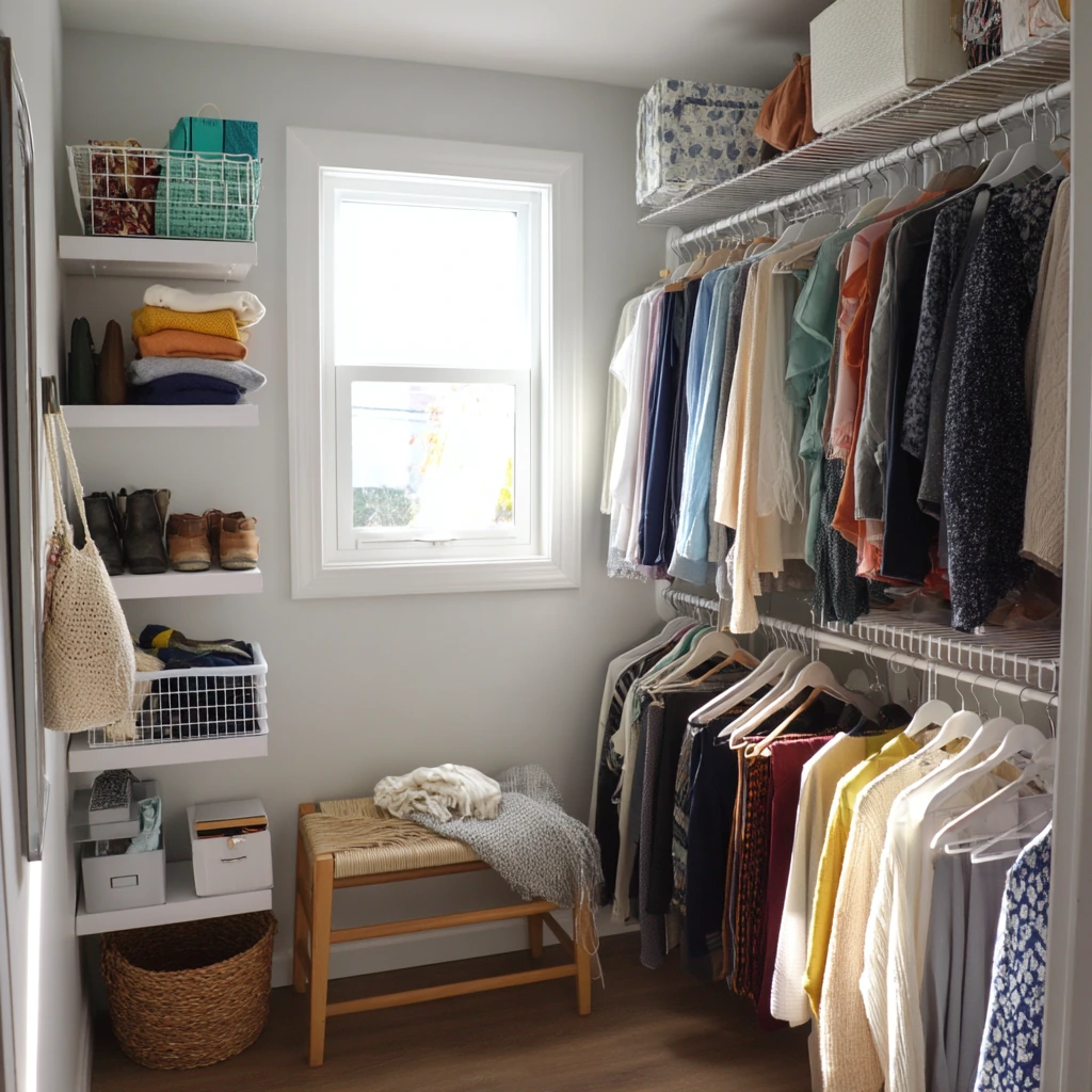 Budget-Friendly Closet Makeover with DIY Organization