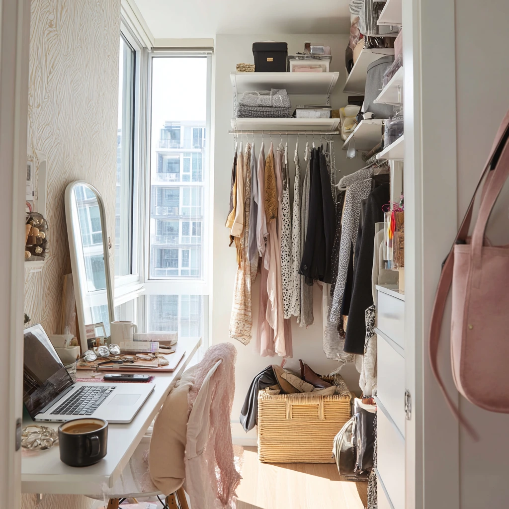 Small Apartment Closet Upgrade for a Solo Renter