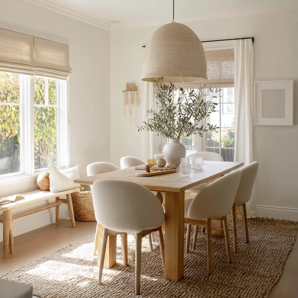 warm beige dining room ideas