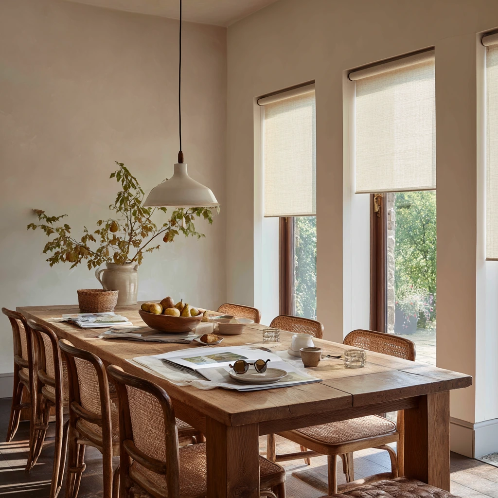 Quiet Morning Breakfast Scene