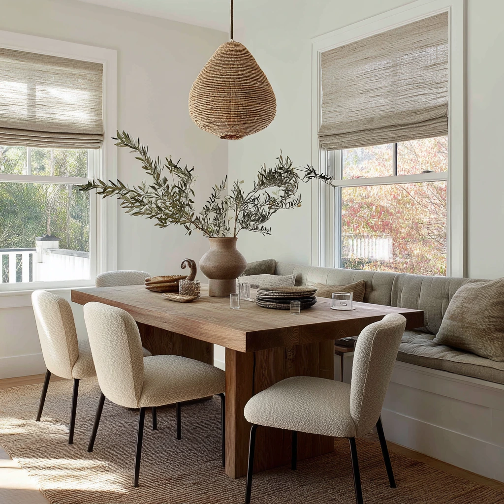 Sunlit Family Dining Nook