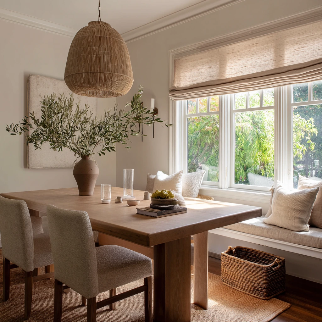 Sunlit Family Dining Nook