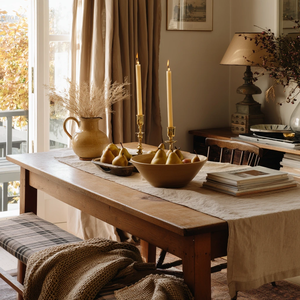 Cozy Autumn Table