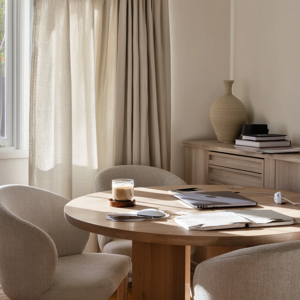Quiet Work-from-Home Lunch Break