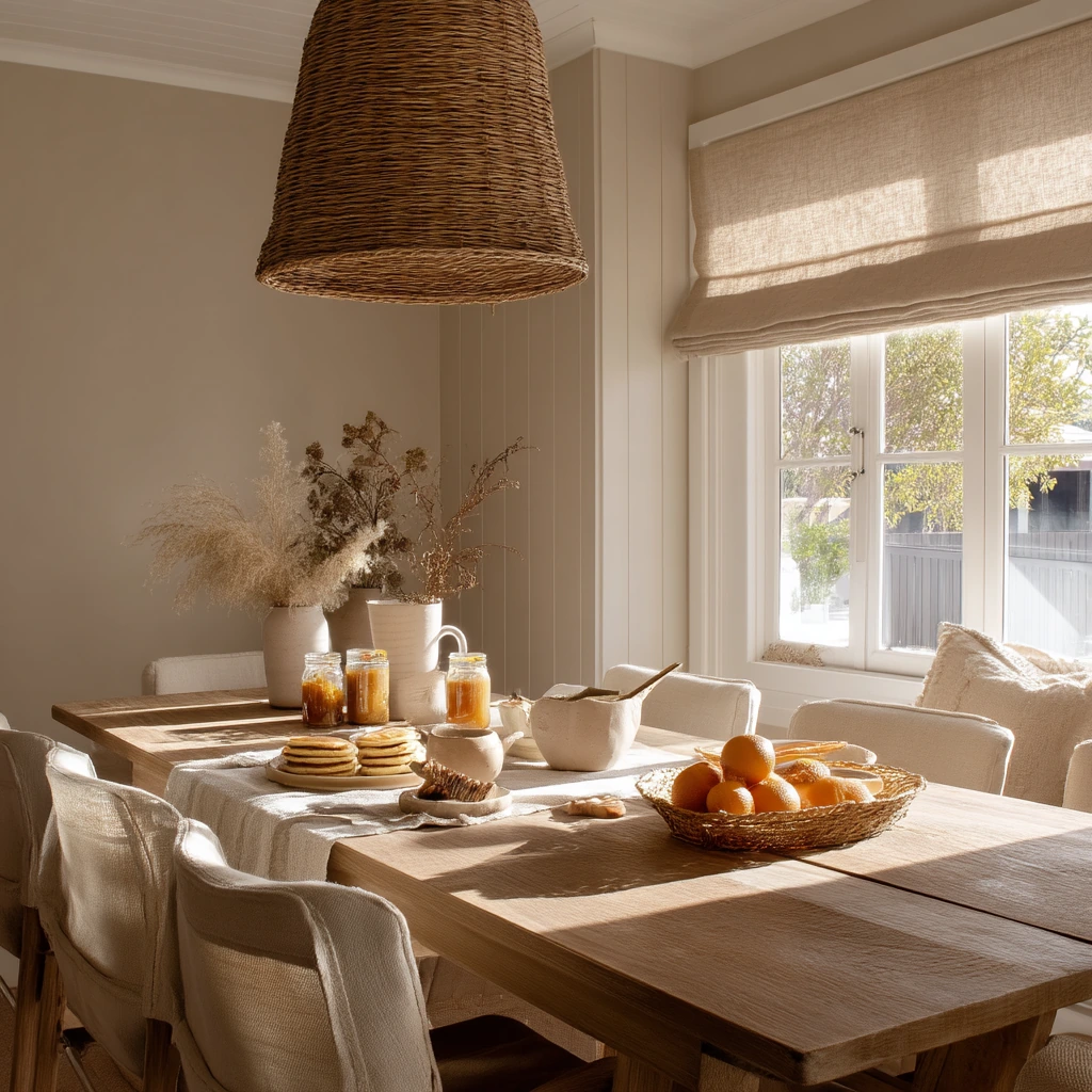 Weekend Brunch in Soft Neutrals