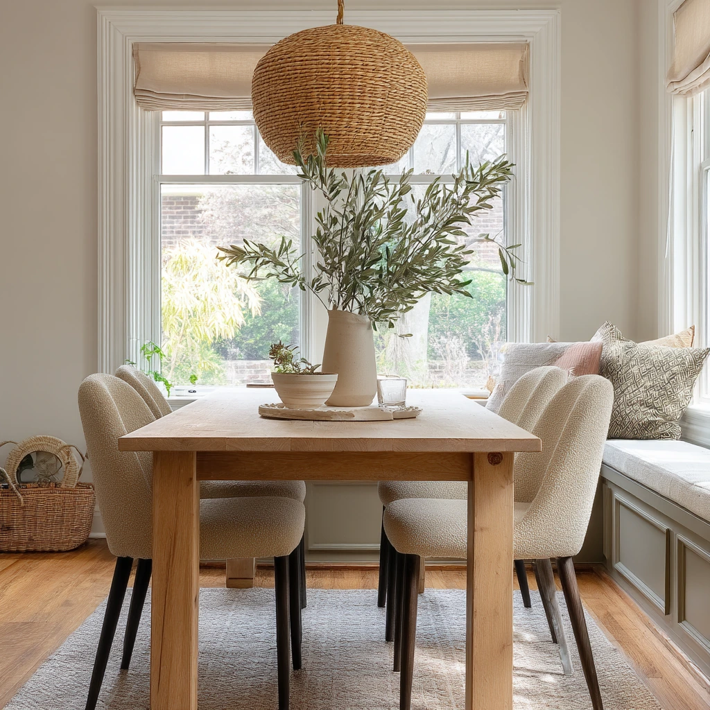 Sunlit Family Dining Nook
