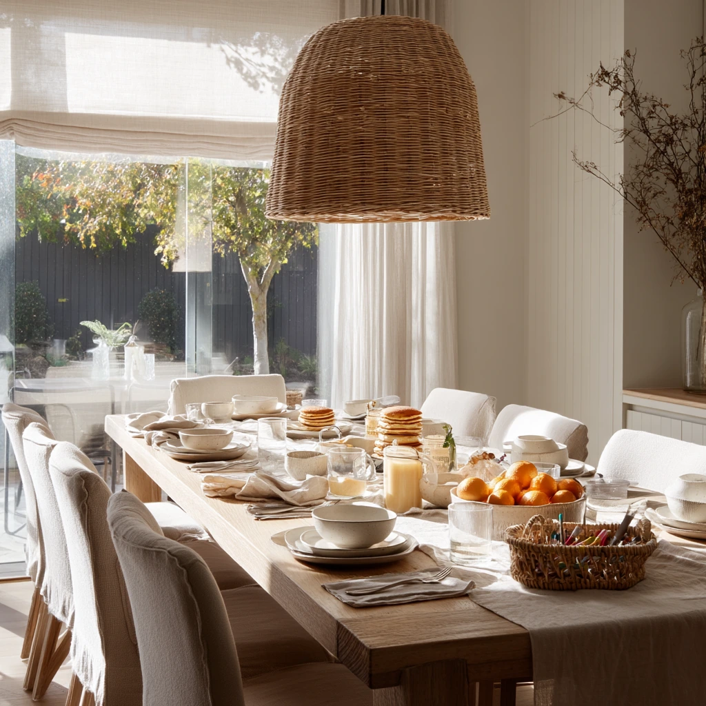 Weekend Brunch in Soft Neutrals