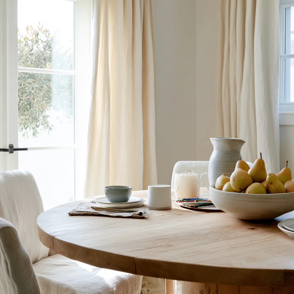 warm cream dining room ideas