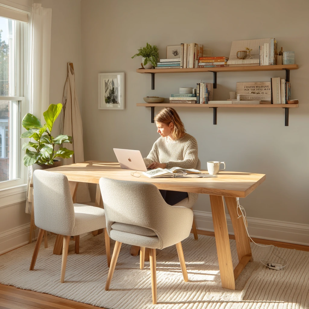 Quiet Work-From-Home Dinner Spot