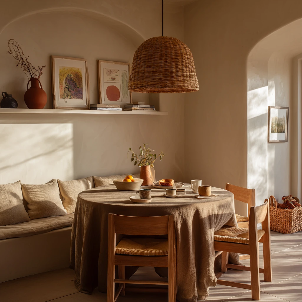 Sunlit Family Dining Nook