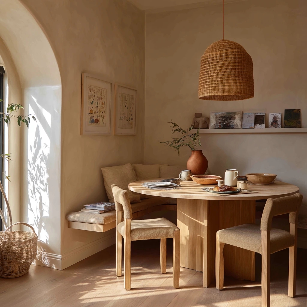 Sunlit Family Dining Nook