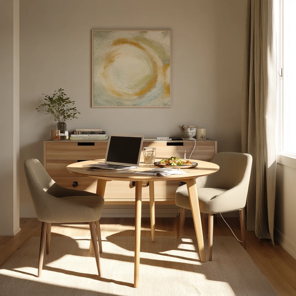 Morning Light and Work-from-Home Lunch