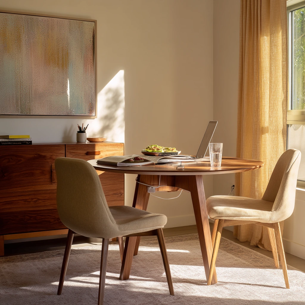 Morning Light and Work-from-Home Lunch