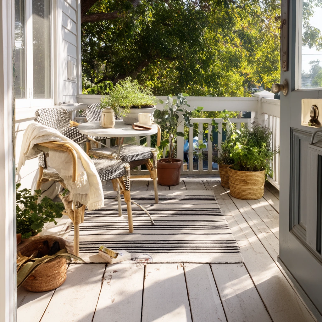 white deck ideas