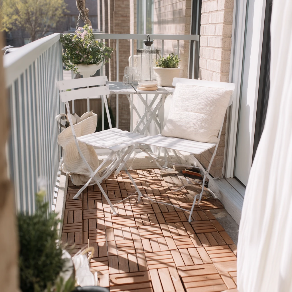 Rental-Friendly White Deck Refresh