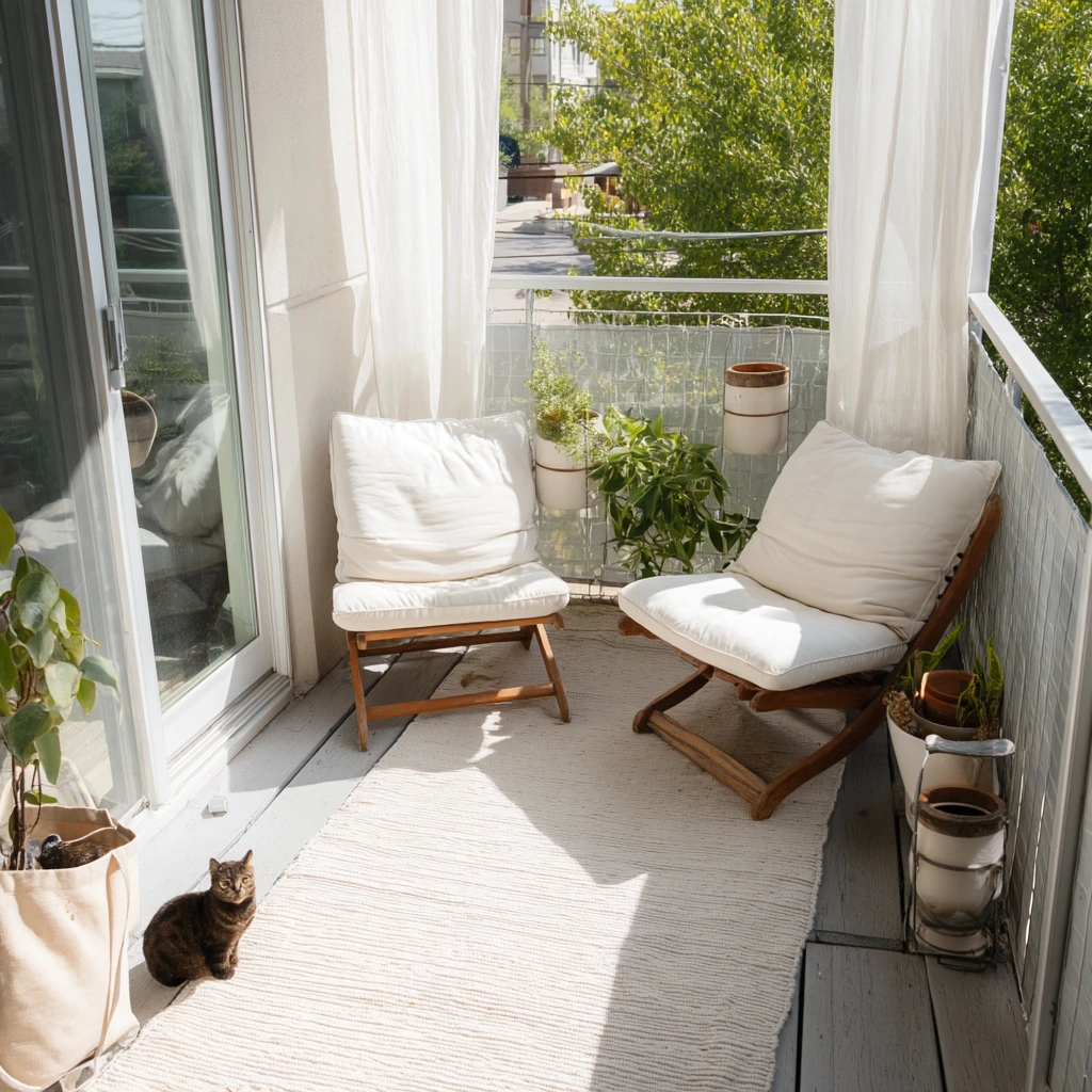 Rental-Friendly White Deck Refresh