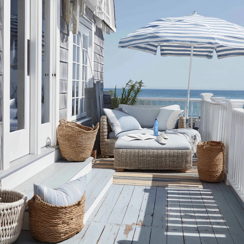 Coastal Calm White Deck