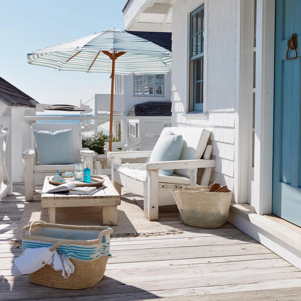 Coastal Calm White Deck