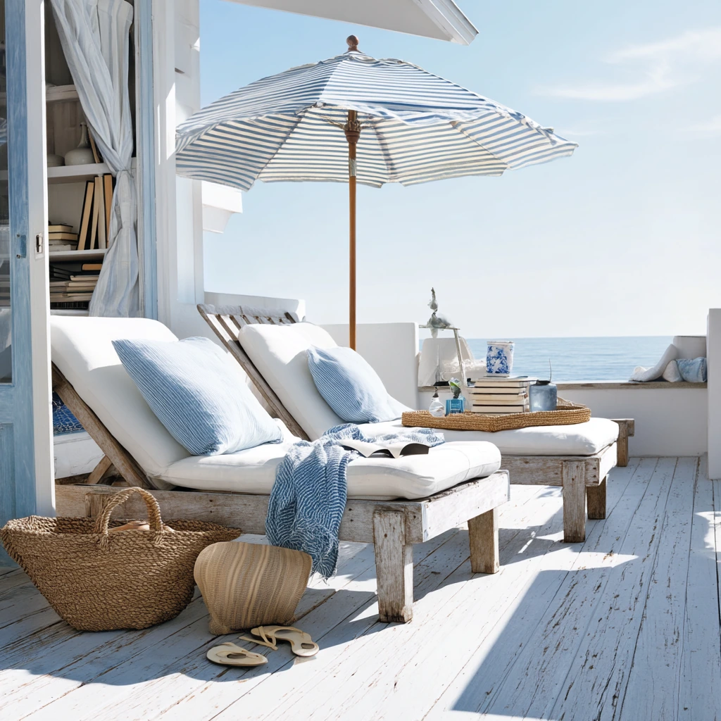 Coastal Calm White Deck