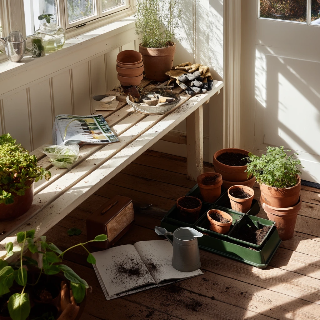 Weekend Garden Potting Deck
