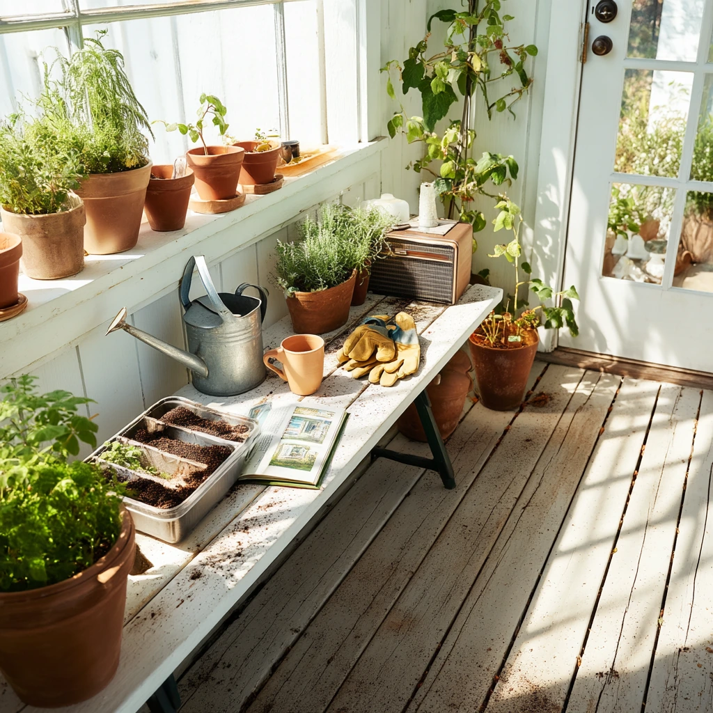 Weekend Garden Potting Deck