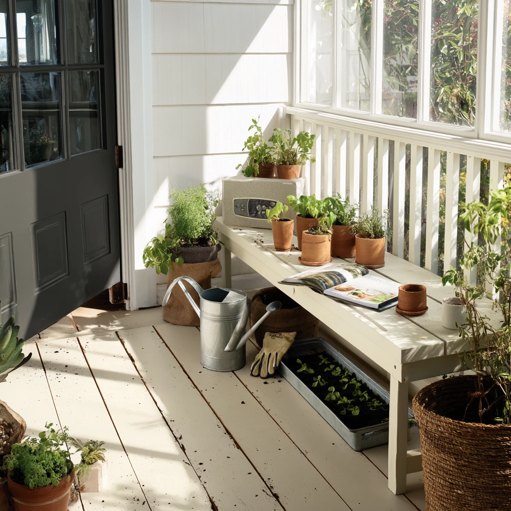 Weekend Garden Potting Deck
