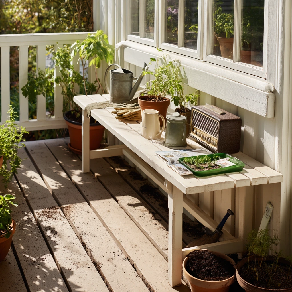 Weekend Garden Potting Deck