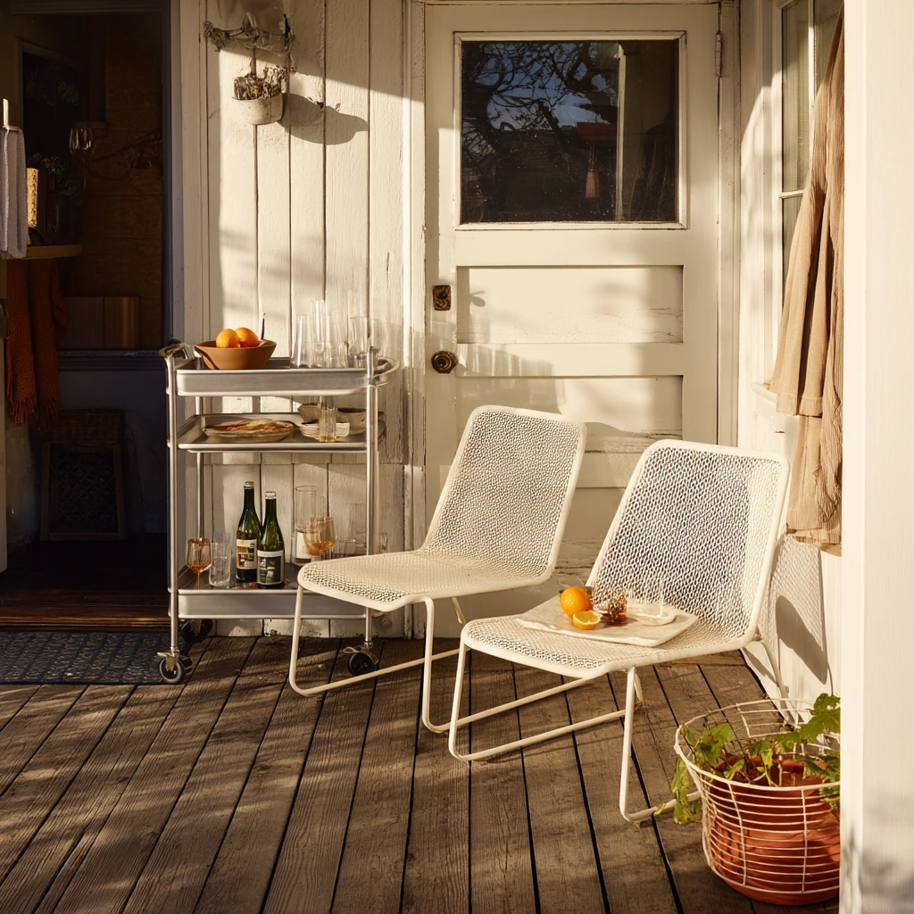White Deck for Tiny Gatherings