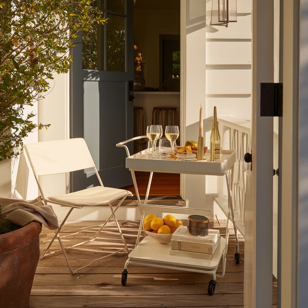 White Deck for Tiny Gatherings