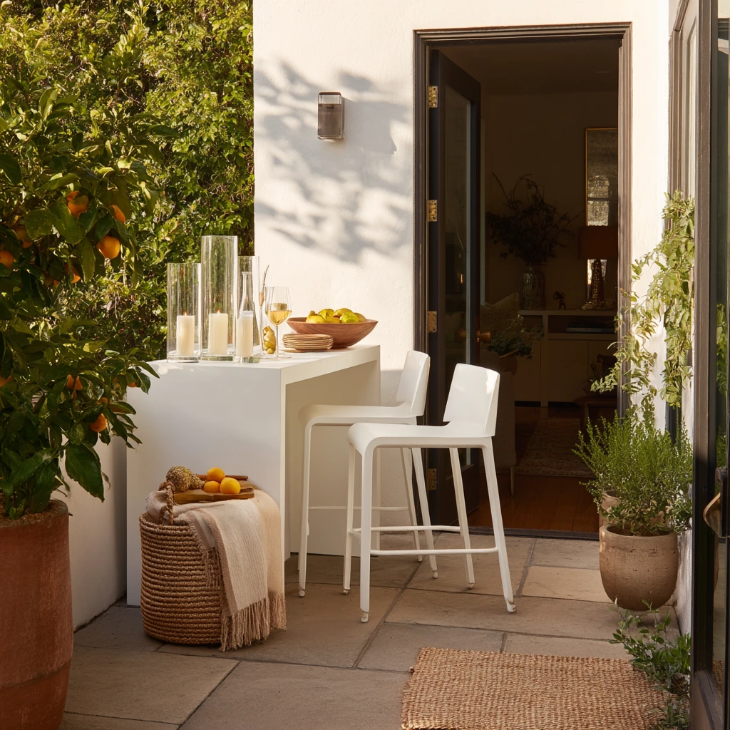 White Deck for Tiny Gatherings